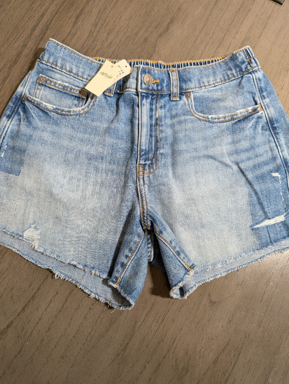 Aerie Daydream Denim Short Small